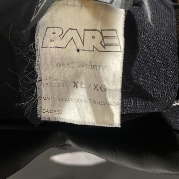 BARE Wetsuit Women's Size XL Wake Shorty Stretch Beach Vacation Workout - Picture 4 of 12